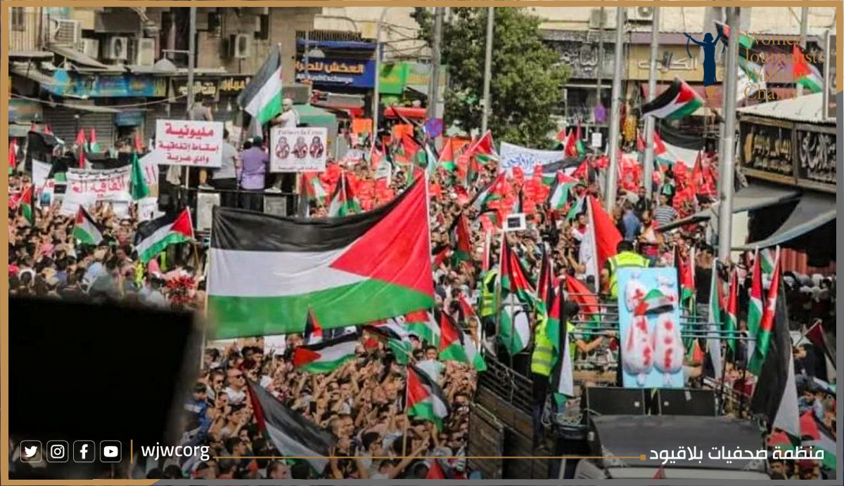 الأردن: قمع تحت ذريعة الأمن واعتقالات واسعة للمتضامنين مع غزة