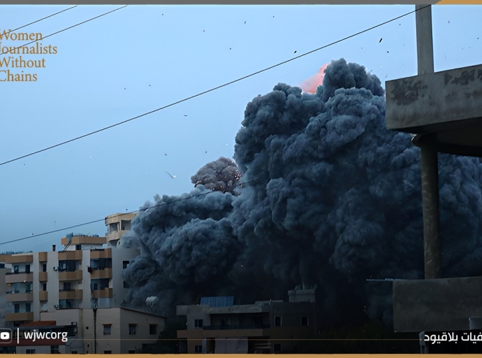 «صحفيات بلا قيود» تدين إصابة ثمانية صحفيين في لبنان وتطالب بمحاسبة الاحتلال
